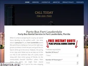 rentapartybusfortlauderdale.com