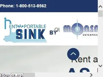 rentaportablesink.com