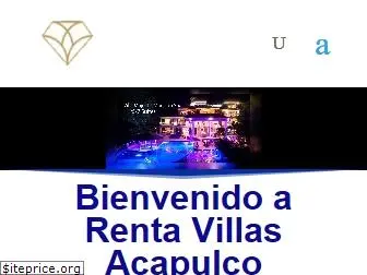 rentavillasacapulco.com