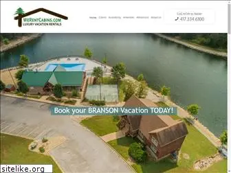 rentbransonlogcabin.com