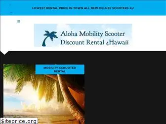 rentmobilityscooterhawaii.com