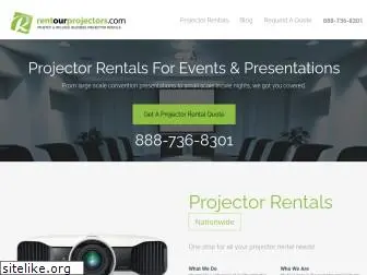 rentourprojectors.com