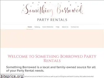 rentsomethingborrowed.com