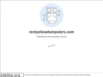rentyellowdumpsters.com