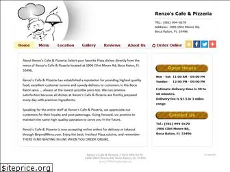 renzoscafepizza.com