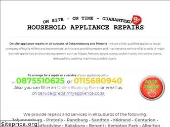 repairmyappliance.co.za