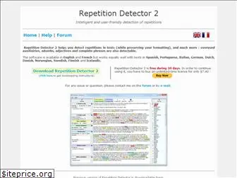 repetition-detector.com