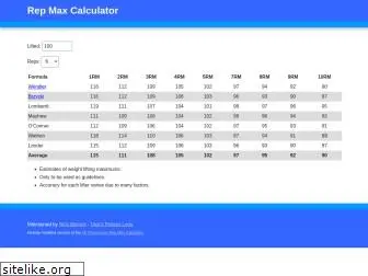 repmaxcalculator.com