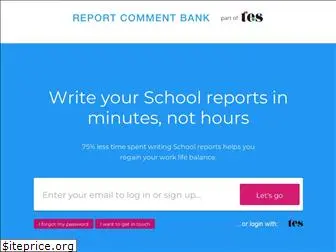 reportcommentbank.co.uk