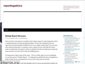 reportingadvice.wordpress.com