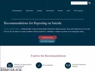 reportingonsuicide.org