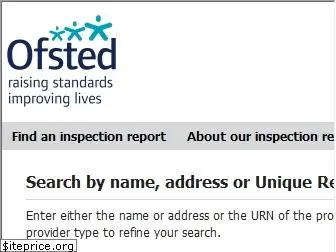 reports.ofsted.gov.uk