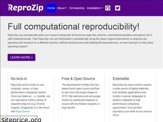 reprozip.org