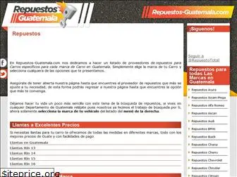repuestos-guatemala.com
