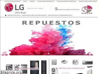 repuestoslg.com