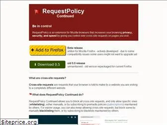 requestpolicycontinued.github.io