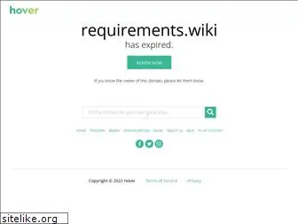 requirements.wiki