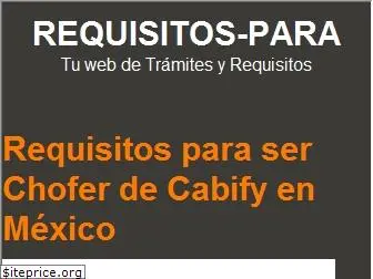 requisitos-para.com