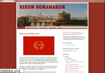 rerumromanarum.com