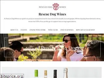 rescuedogwines.com