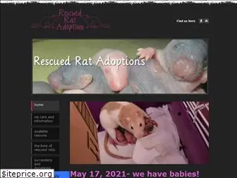 rescuedratadoptions.com