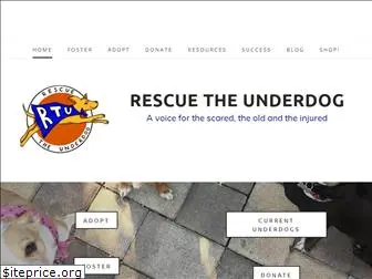 rescuetheunderdog.com