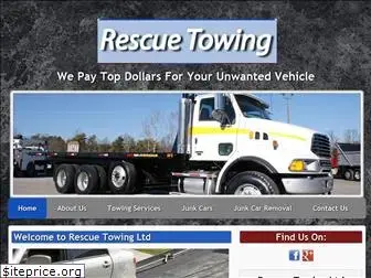 rescuetowingab.com