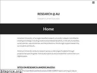 research.american.edu