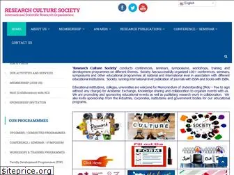 researchculturesociety.org