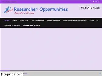 researcheropportunities.com