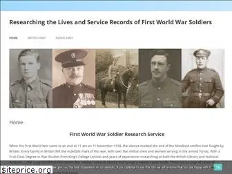 researchingww1.co.uk