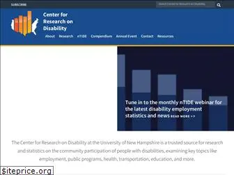 researchondisability.org