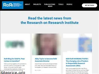 researchonresearch.org