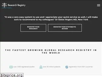 researchregistry.com