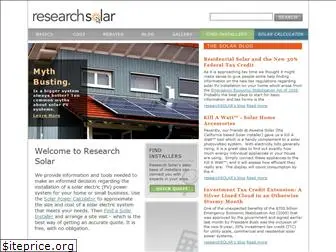 researchsolar.com