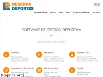 reservadeportes.com