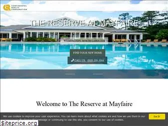 reserveatmayfaire.com