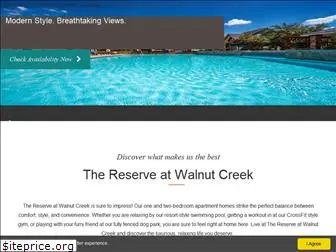 reserveatwalnutcreek.com