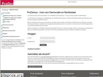 reserveren.prodemos.nl