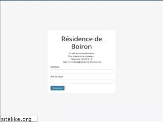 residence-de-boiron.be