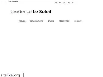 residence-lesoleil.com