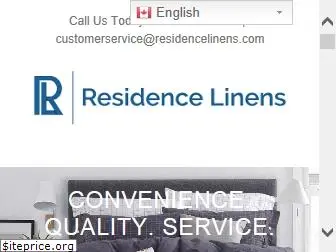 residencelinens.com