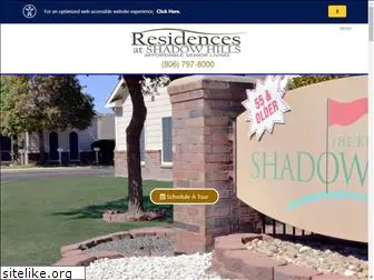 residencesatshadowhills.com