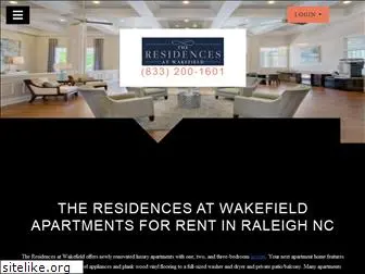 residencesatwakefield.com