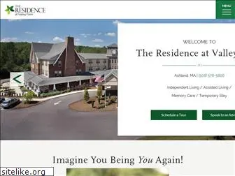 residencevalleyfarm.com