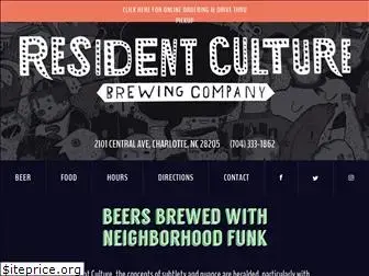 residentculturebrewing.com