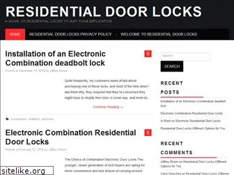 residentialdoorlocks.com