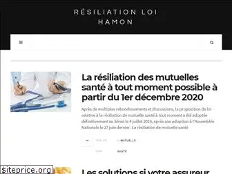 resiliation-loihamon.com