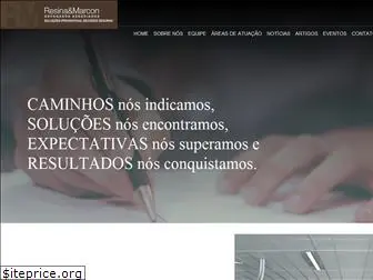 resinamarcon.com.br