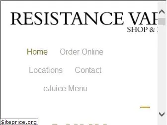 resistancevaporshop.com